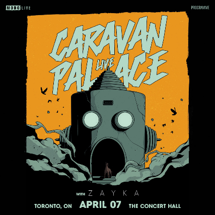 Caravan Palace Concert Hall at Toronto Masonic Temple at Concert Hall at Toronto Masonic Temple on 07 Apr 2025.