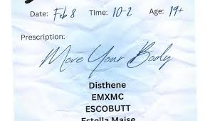 Exposure Ther4py: Move Your Body New Three Dollar Bill at Three Dollar Bill on 08 Feb 2025.