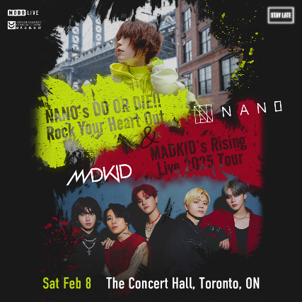 NANO & MADKID - NANO'S DO OR DIE!! Rock Your Heart OUt   MADKID LIVE TOUR 2025 -RISING Concert Hall at Concert Hall on 08 Feb 2025.