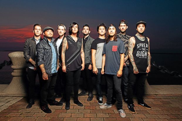 Pierce The Veil, Sleeping with Sirens & Beach Weather Budweiser Stage at Budweiser Stage on 28 May 2025.