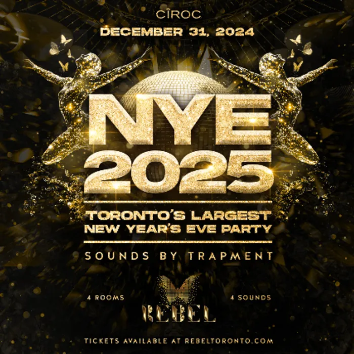New Year’s Eve 2025 at Rebel Toronto