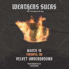 Weathers Velvet Underground at Velvet Underground on 16 Mar 2025.